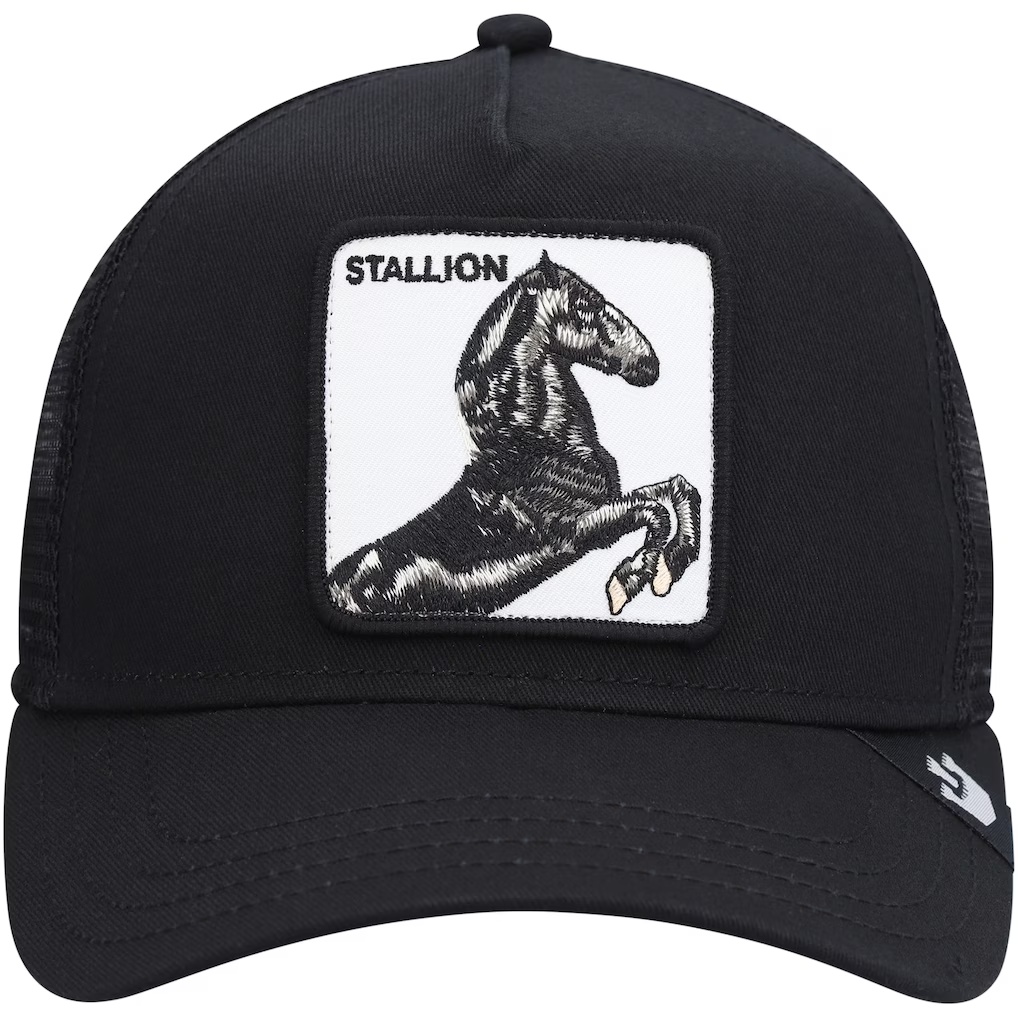 Goorin Bros Stallion II Trucker Snapback Hat - Black