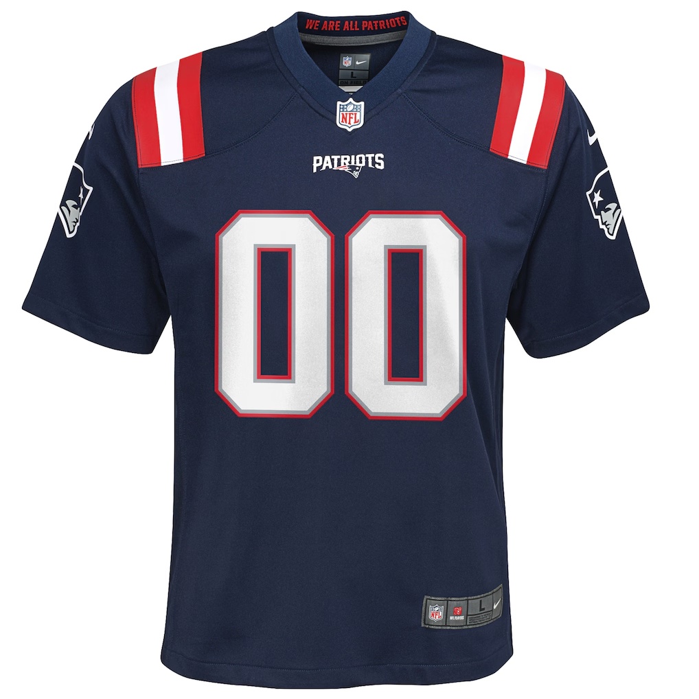 642-New-England-Patriots-Nike-Youth-Custom-Game-Jersey-Navy-2.jpg New England Patriots Nike Youth Custom Game Jersey - Navy