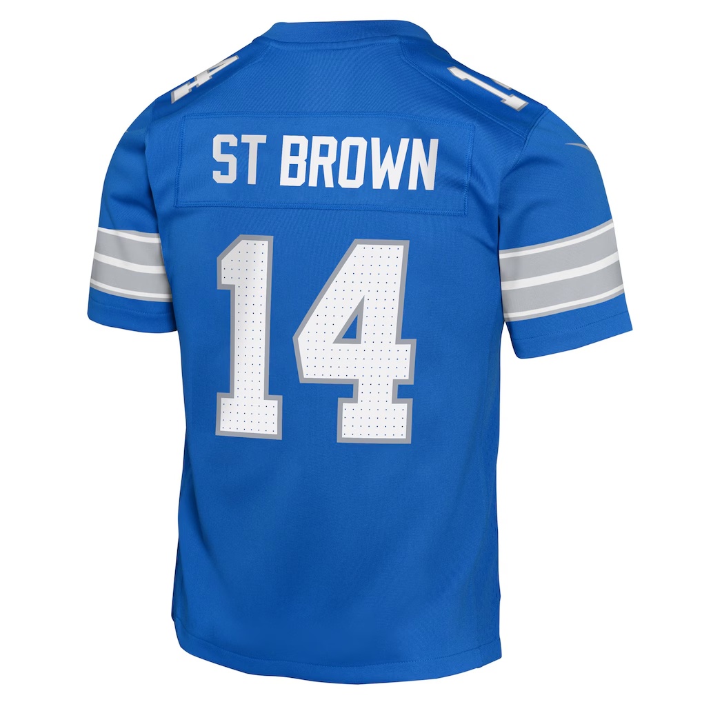 657-Amon-Ra-St.-Brown-Detroit-Lions-Nike-Youth-Game-Jersey-Blue-3.jpg Amon-Ra St. Brown Detroit Lions Nike Youth Game Jersey - Blue
