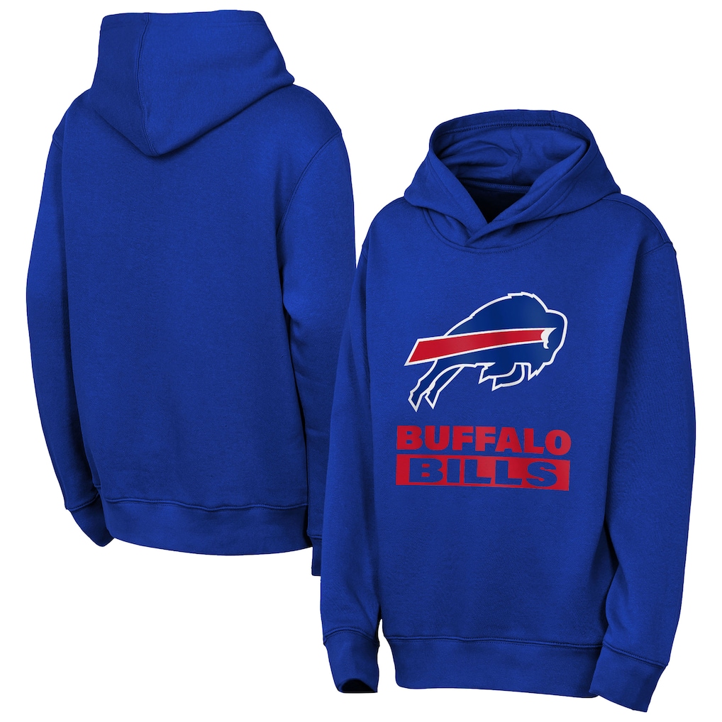 Buffalo Bills Outerstuff Youth Back to Basics Hoodie - Royal