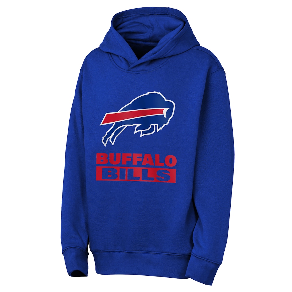 Buffalo Bills Outerstuff Youth Back to Basics Hoodie - Royal