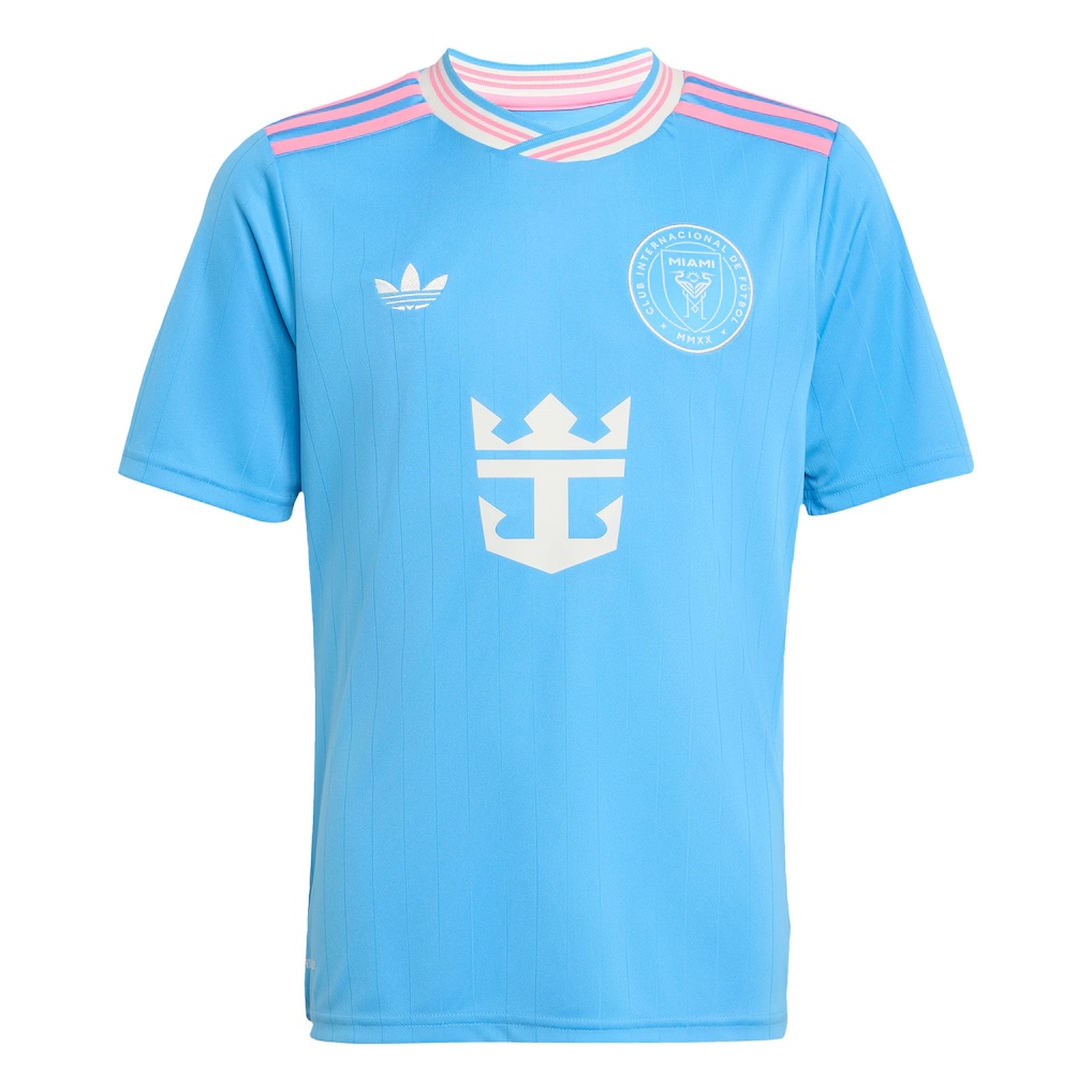 Lionel Messi Inter Miami CF adidas Originals Youth 2025 Third Replica Player Jersey - Blue