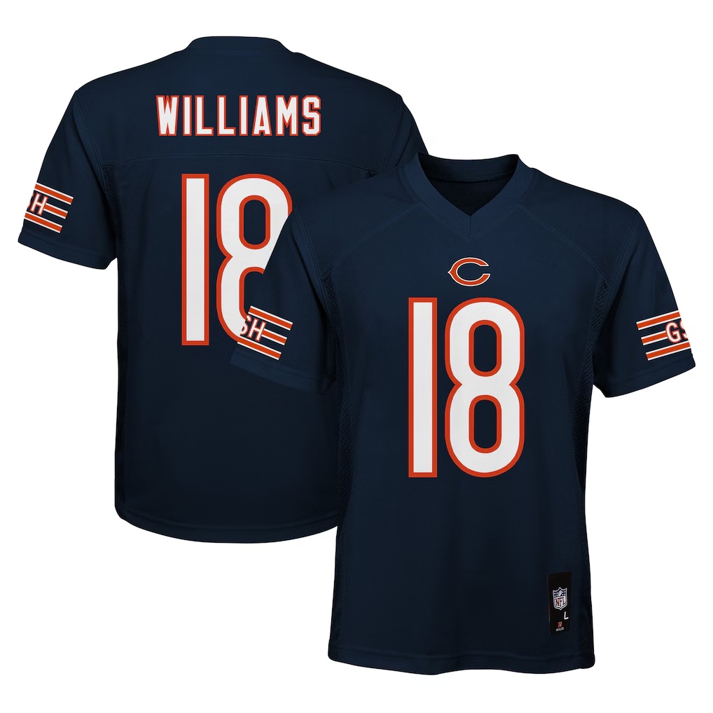 781-Caleb-Williams-Chicago-Bears-Youth-Replica-Player-Jersey-Navy-1.jpg Caleb Williams Chicago Bears Youth Replica Player Jersey - Navy