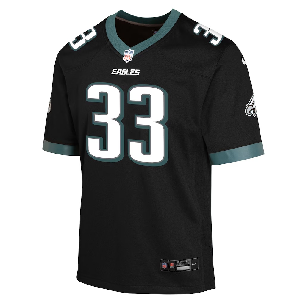 Cooper DeJean Philadelphia Eagles Nike Youth Alternate Game Jersey - Black