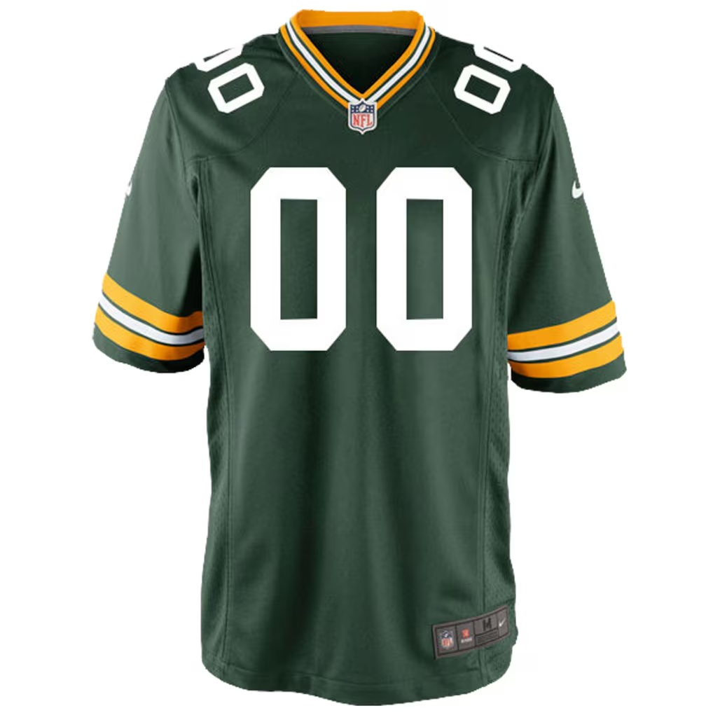 826-Green-Bay-Packers-Nike-Youth-Custom-Game-Jersey-Green-2.jpg Green Bay Packers Nike Youth Custom Game Jersey - Green