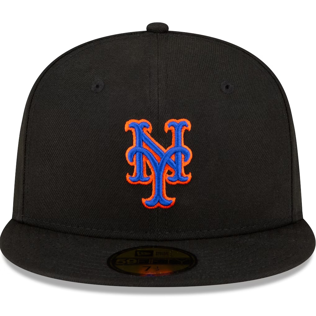 New York Mets New Era Authentic Collection Alternate On-Field 59FIFTY Fitted Hat - Black