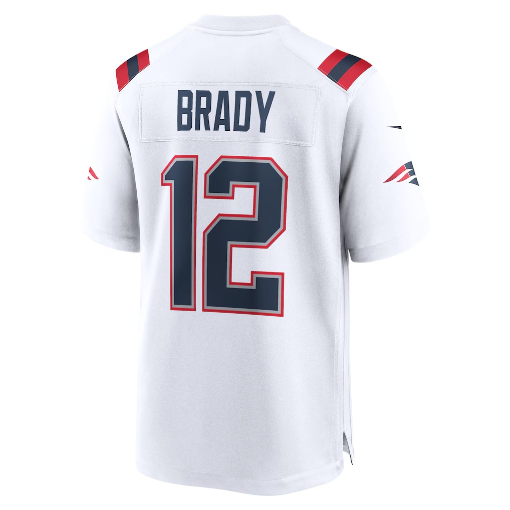 930-Tom-Brady-New-England-Patriots-Nike-Retired-Game-Jersey-White-3.jpg Tom Brady New England Patriots Nike Retired Game Jersey - White